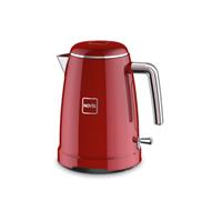 NOVIS Wasserkocher K1 rot, 1,6 l, 2400 W, Metallgehäuse