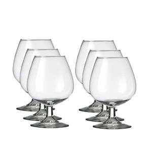 12x Cognacglazen transparant 370 ml Specials - Whisky - Cognac glazen