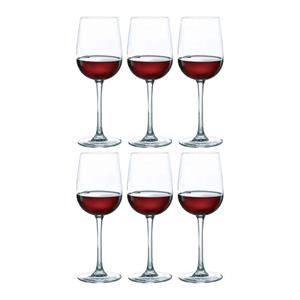 Luminarc 12x Stuks wijnglazen Versailles voor rode wijn 360 ml -