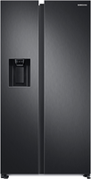 SAMSUNG RS6GA8521B1/EG Side-by-Side (E, 1780 mm hoog, Premium Black Steel)