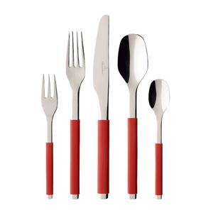 Villeroy & Boch Besteck S+ Cranberry Tafelbesteck Set 30-tlg.