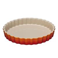 Le Creuset Tarte-Form Steinzeug Ofenrot 28cm