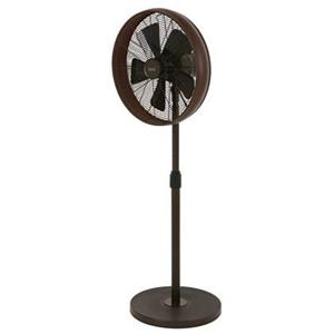 Beacon International Staande ventilator Breeze 122cm, ronde voet, brons