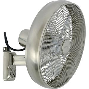 Beacon International Wandventilator Breeze, Ø 41cm, chroom/helder