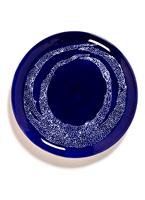 Serax FEAST Lapis Lazuli Swirl-Dots L dinerbord 26,5 cm