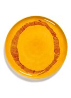 Serax FEAST Yellow Swirl-Stripes L serveerschaal 35 cm