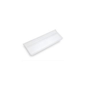 STEMO Dwarsschot voor stellingbak, transparant, voor b x h = 240x95 mm, VE = 25 st.