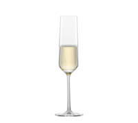 Zwiesel Glas Pure Sekt Glas mit Moussierpunkt 209 ml / h: 252 mm