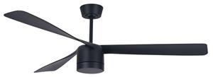 beacon Energiespar Deckenventilator Peregrine Schwarz mit LED