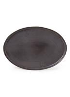Broste Copenhagen Esrum Night ESRUM NIGHT Platte oval L 39 cm (grau-braun)