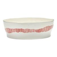 Serax Feast Saladekom Ø 28,5 cm - Rood Swirl