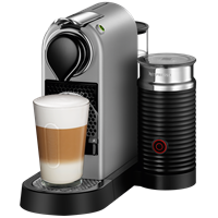 Citiz & Milk Nespresso Silver  Koffiemachine
