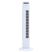 VidaXL Turmventilator mit Fernbedienung und Timer Φ24x80 cm  Weiß