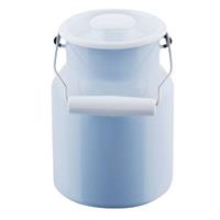 Riess Milchkanne mit Deckel 1,5 Liter Classic Color hellblau