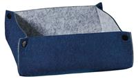 ASA Rund ums Ei Korb midnight blue/ash 25 x 25 cm