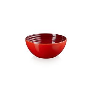 LE CREUSET - Aardewerk - Snackschaaltje Kersenrood 12cm
