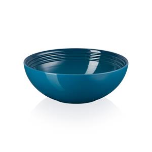 LE CREUSET - Aardewerk - Saladeschaal Deep Teal 24cm