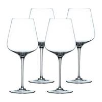 Nachtmann ViNova Bordeauxglas Rotweinkelch 4er Set Rotweingläser transparent