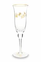 PIP STUDIO Sekt-/Champagnergläser Winter Wonderland Gold Champagnerglas 0,22 l