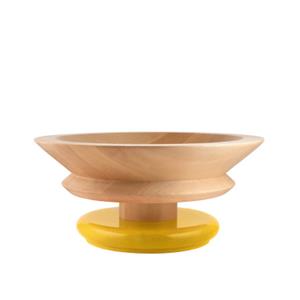 Alessi Allessi Centre-piece Schaal - Geel