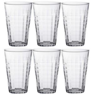 Duralex 6x Drinkglazen/waterglazen Prisme Transparant