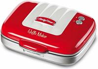 Ariete Party Time Retro rood wafelijzer