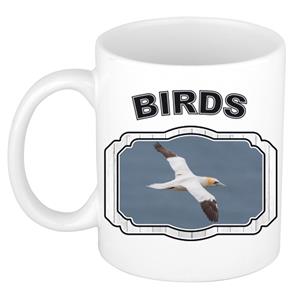 Dieren Liefhebber Jan Van Gent Vogel Mok 300 Ml - Kerramiek - Cadeau Beker / Mok Vogels Liefhebber