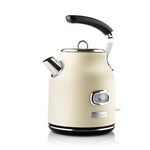 Westinghouse Wasserkocher WKWK148 Retro, Wasserstandsanzeige, 1,7 l, 2200 W, 360° Basis, Kalkfilter, auto. Stopp-Funktion