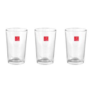 6x Stapelbare Drinkglazen/waterglazen Transparant 200 Ml - Glazen - Drinkglas/waterglas/sapglas