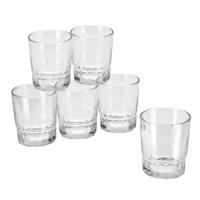12x Stuks Waterglazen/drinkglazen Transparant 256 Ml - Glazen - Drinkglas/waterglas/tumblerglas