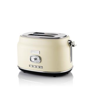Westinghouse Kompakt-Küchenmaschine Westinghouse WKTT857WH Retro Serie Zwei-Schlitz Toaster weiß, 1750 W