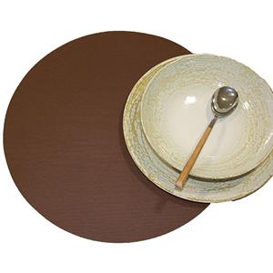 Stevige Luxe Tafel Placemats Plain Rood 30 X 43 Cm - Met Anti Slip Laag En Teflon Coating Toplaag