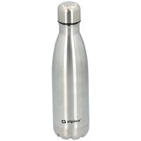 Alpina Isolerende Drinkfles - Thermosfles - Met Schroefdop - Dubbelwandig - 500 Ml - Rvs