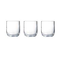 6x Stuks Tumbler Waterglazen/drinkglazen Transparant 230 Ml - Glazen - Drinkglas/waterglas/sapglas