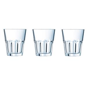 6x Stuks Tumbler Waterglazen/drinkglazen Transparant 200 Ml - Glazen - Drinkglas/waterglas/sapglas