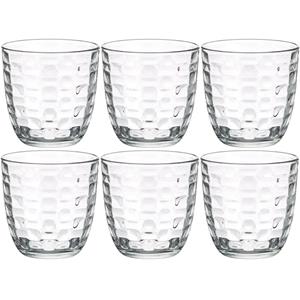 Bormioli Rocco Set van 12x stuks tumbler waterglazen/drinkglazen transparant 300 ml -