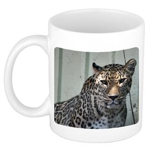 Dieren Gevlekte Jaguar Foto Mok 300 Ml - Cadeau Beker / Mok Jaguars Liefhebber