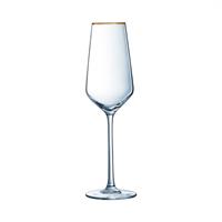 Eclat Ultime Champagneglas - Gouden Rand - 21 Cl - Set-4