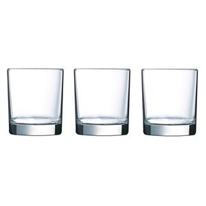 6x Stuks Drinkglazen/waterglazen Transparant 300 Ml - Glazen - Drinkglas/waterglas/tumblerglas