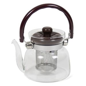 Glazen Theepot Met Thee Filter/infuser 800 Ml - Theepotten/theekannen Van Glas - Theepot Met Theeinfuser