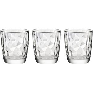 6x Stuks Waterglazen/sapglazen 305 Ml - Diamond - Drinkglazen - Water/sapglas