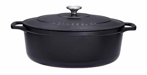 Chasseur Ovale Stoofpan 3,2 L - Zwart