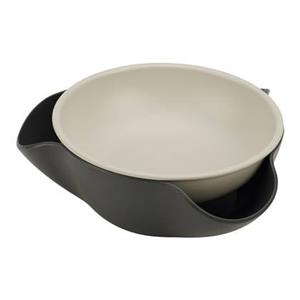 Double Dish 2 In 1 Snackkom, Met Afvalbakje - Joseph Joseph