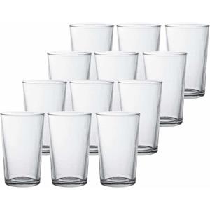 24x Drinkglazen/waterglazen Chope Transparant 280 Ml - Koffie/thee Glazen Chope 280 Ml