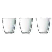 12x Stuks Drinkglazen/waterglazen Transparant 250 Ml - Glazen - Drinkglas/waterglas/sapglas
