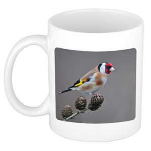Dieren Putter Vogel Foto Mok 300 Ml - Cadeau Beker / Mok Vogels Liefhebber