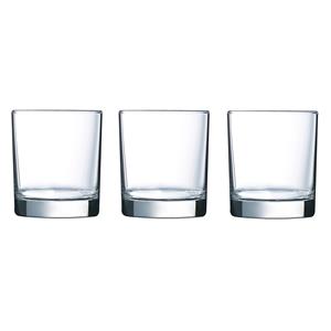 12x Stuks Drinkglazen/waterglazen Transparant 300 Ml - Glazen - Drinkglas/waterglas/tumblerglas
