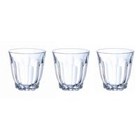 6x Stuk Waterglazen/drinkglazen Transparant 350 Ml - Glazen - Drinkglas/waterglas/sapglas