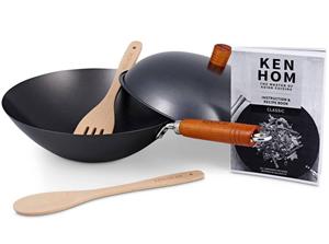 KEN HOM Wok, Stahl, (Set, 5 tlg.)