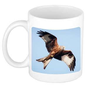 Dieren Rode Wouw Roofvogel Foto Mok 300 Ml - Cadeau Beker / Mok Vogels Liefhebber